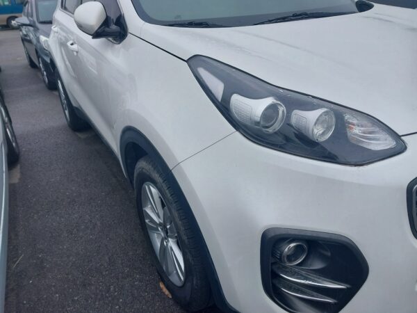 2018 Sportage 2.0 2WD  Diesel   AT  White