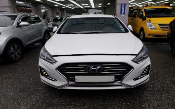 2018 Sonata LF New Rise LPi rental car Style White - Image 2