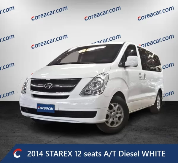 2014 STAREX 12 seats A/T Diesel WHITE