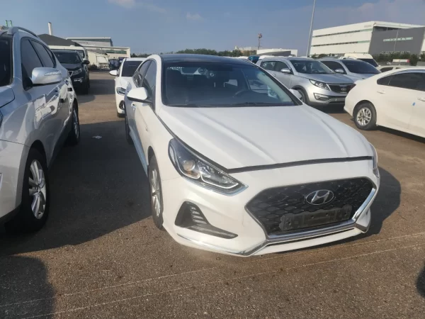 2020 SONATA NEW RISE A/T LPG WHITE - Image 2